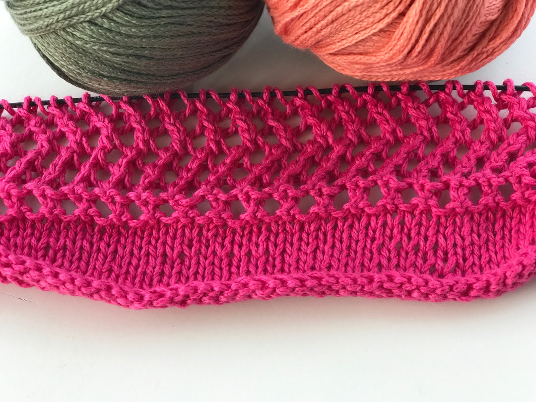 Lace-Tuch KAL2019 - Woche 1