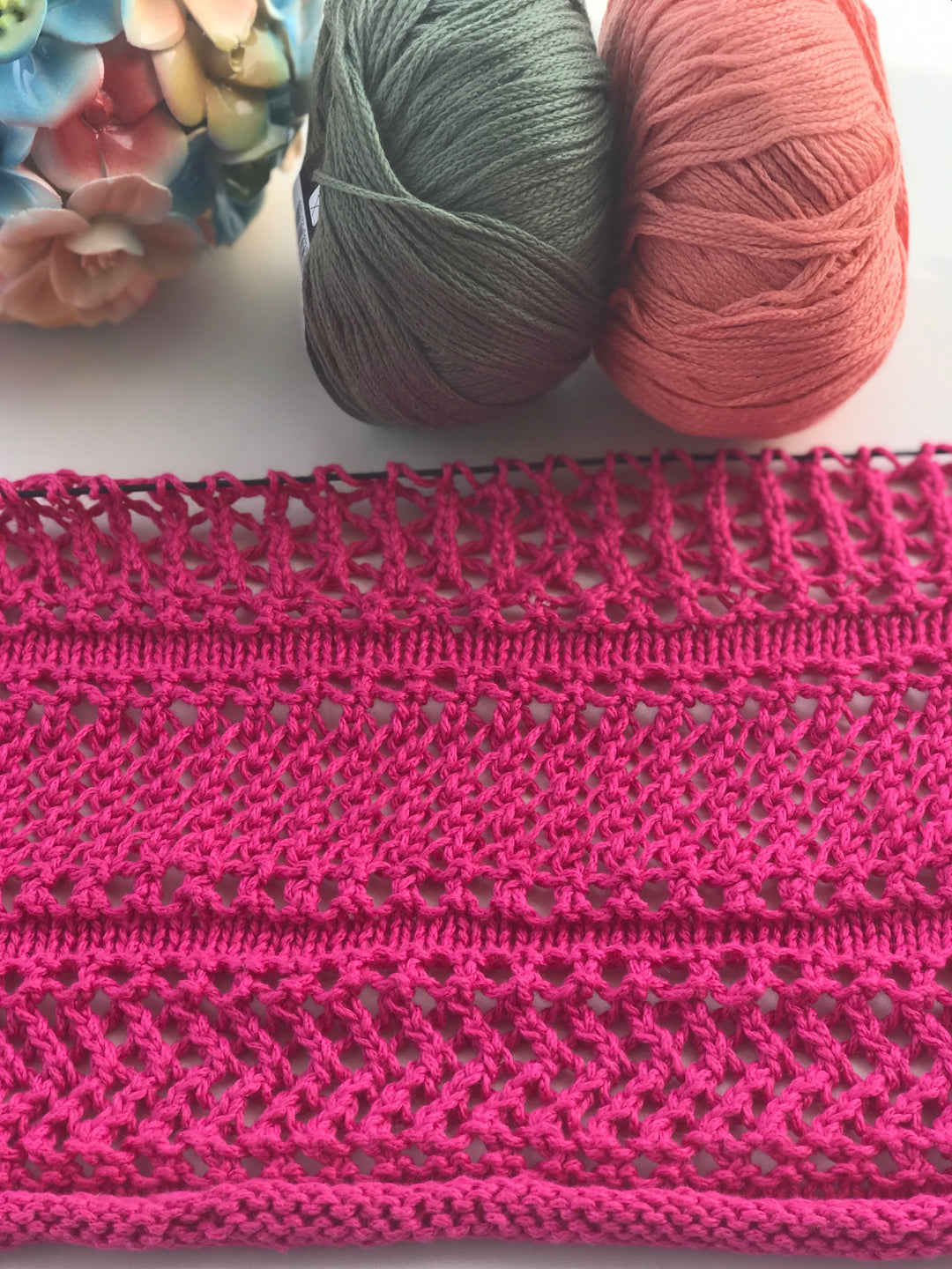 Lace-Tuch KAL2019 - Woche 3