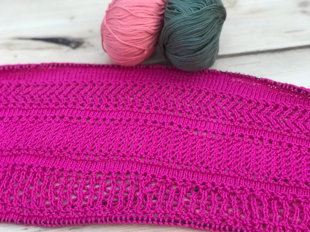 Lace-Tuch KAL2019 - Woch 4
