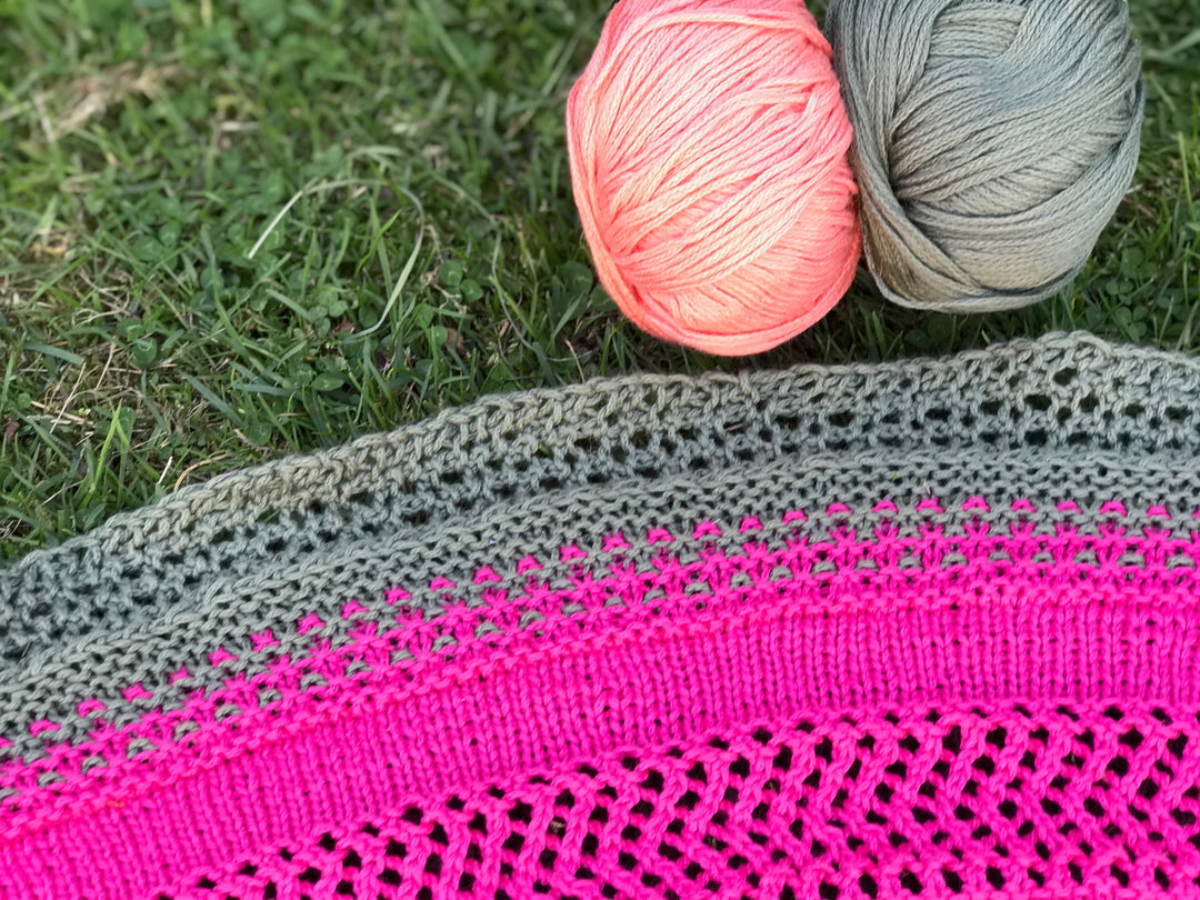 Lace-Tuch KAL2019 - woche 6