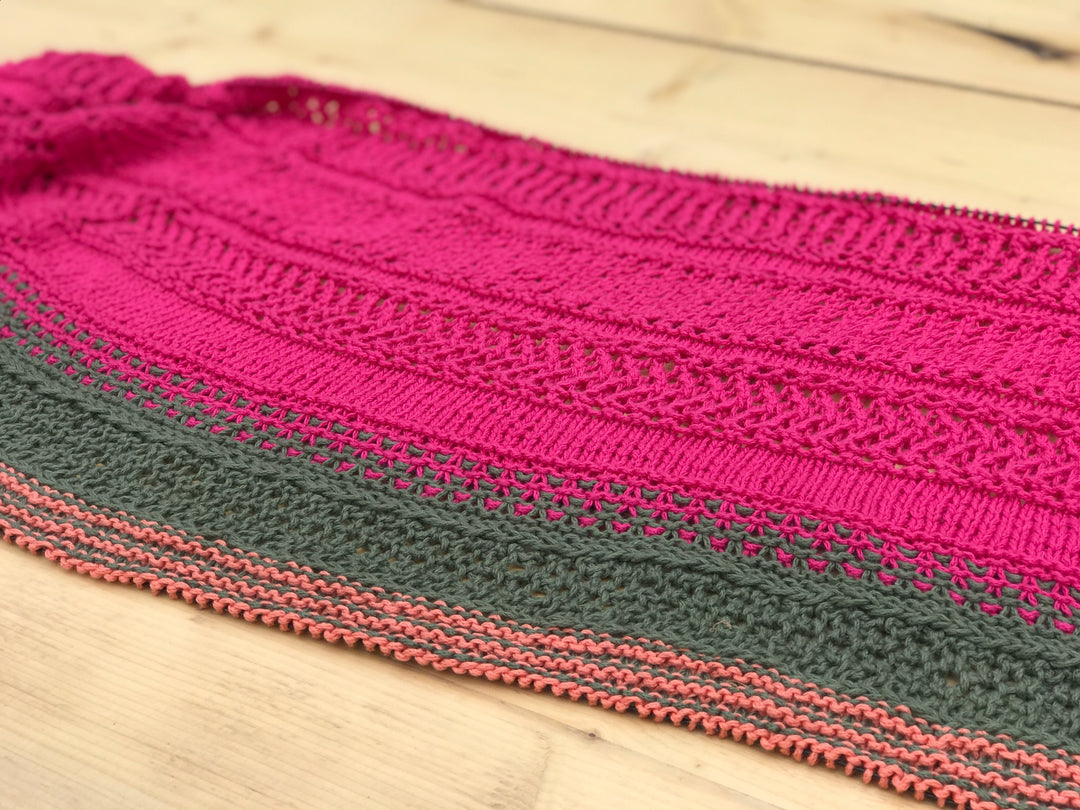 Lace-Tuch KAL2019 - woche 7