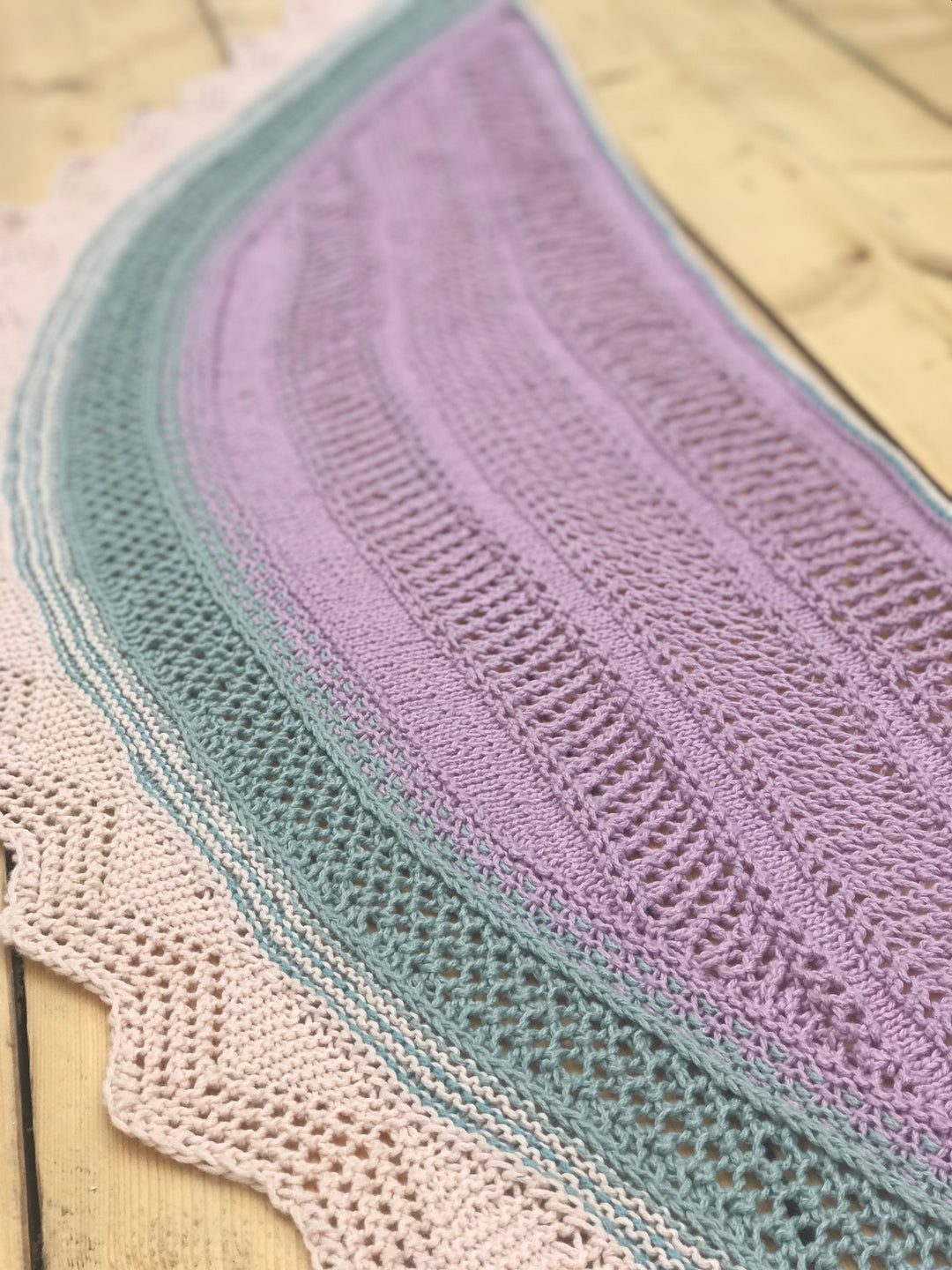 Lace-Tuch KAL2019 - Woche 8