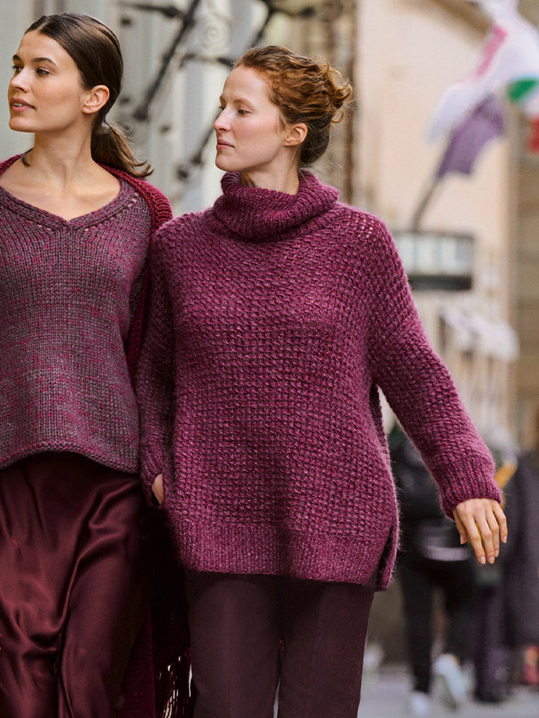 Strickpaket Cashmere 16 Fine Setasuri Rollkragenpullover