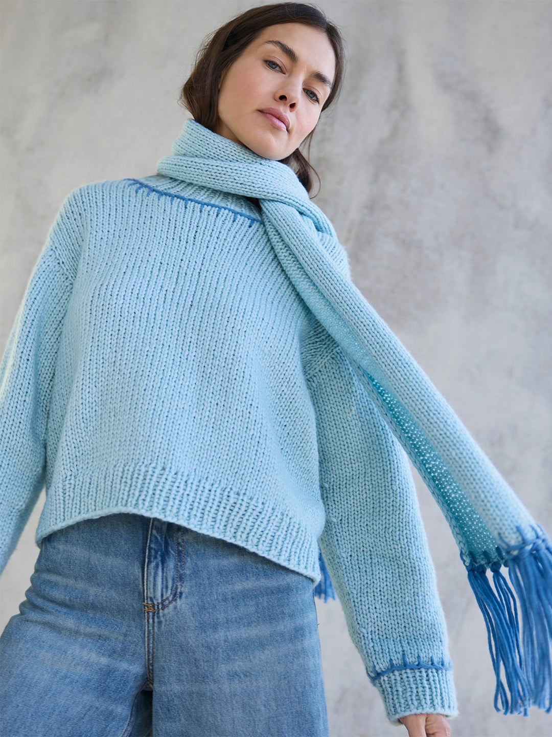 Strickpaket Winter Softness Schal