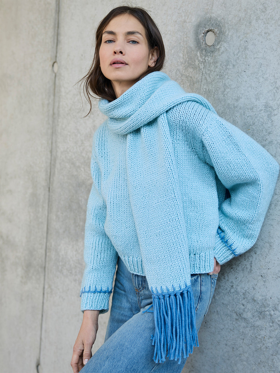 Strickpaket Winter Softness Schal