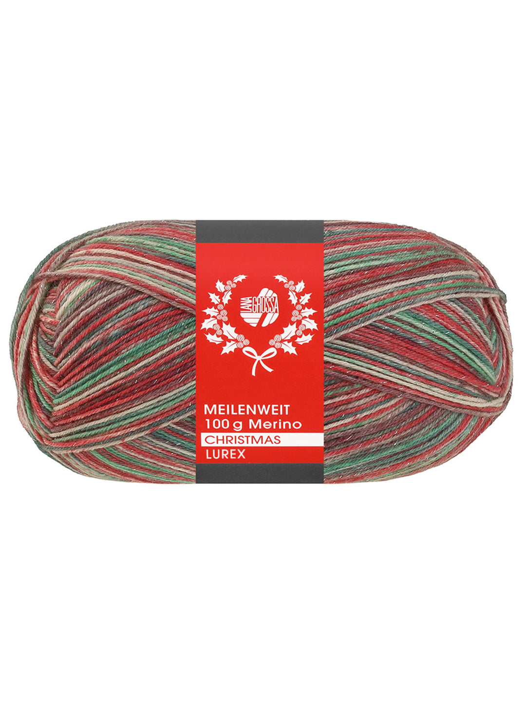 Meilenweit 100 Merino Christmas Lurex 6810