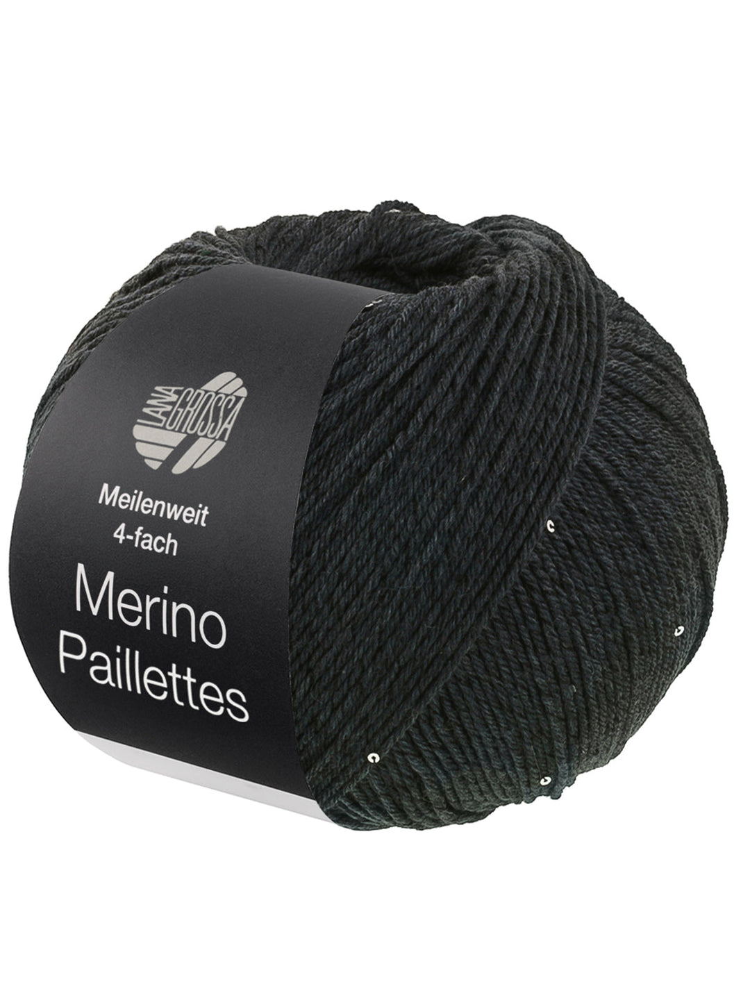 Meilenweit 100 Merino Paillettes 2305 Anthrazit