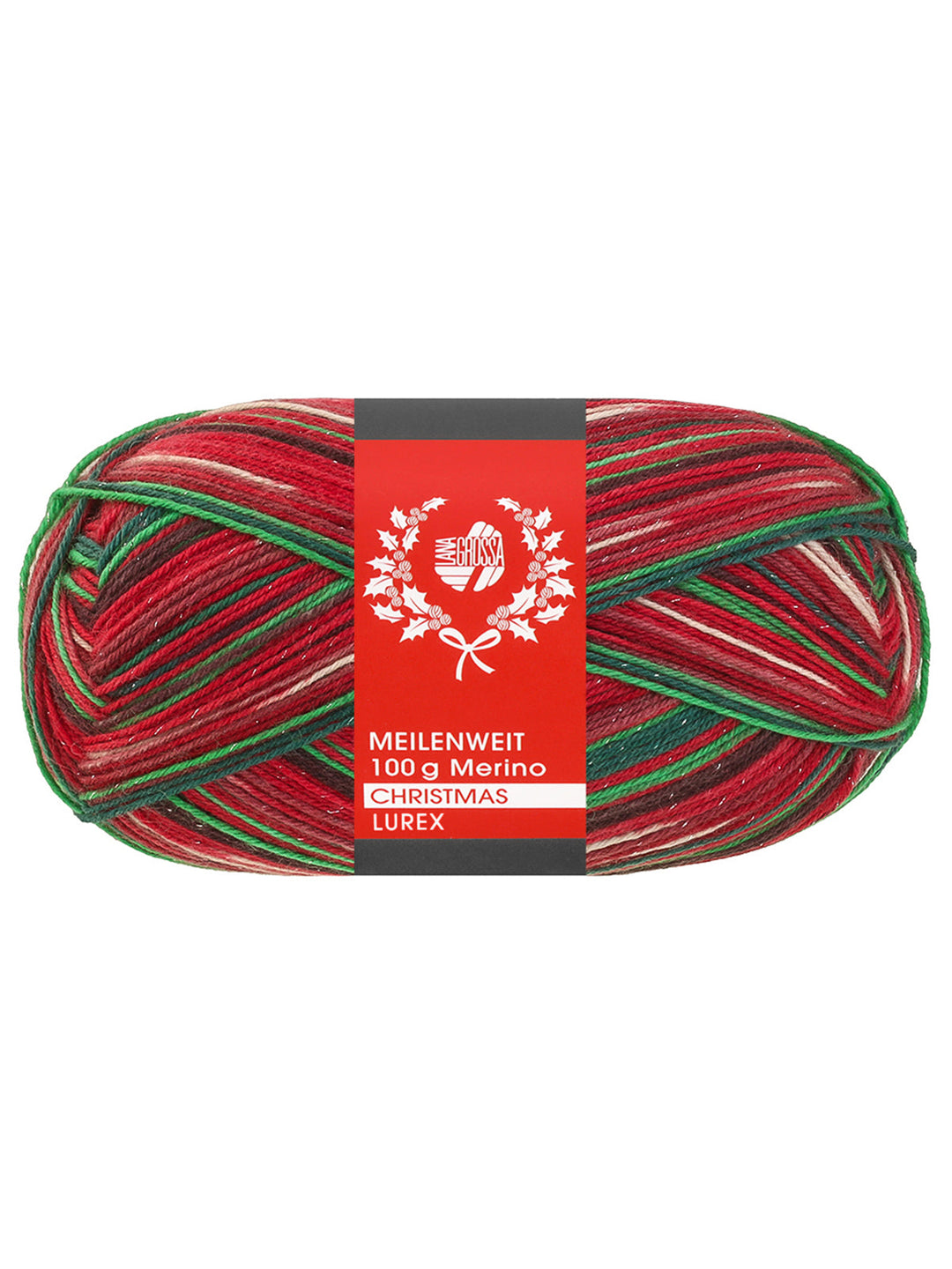 Meilenweit 100 Merino Christmas Lurex 6809