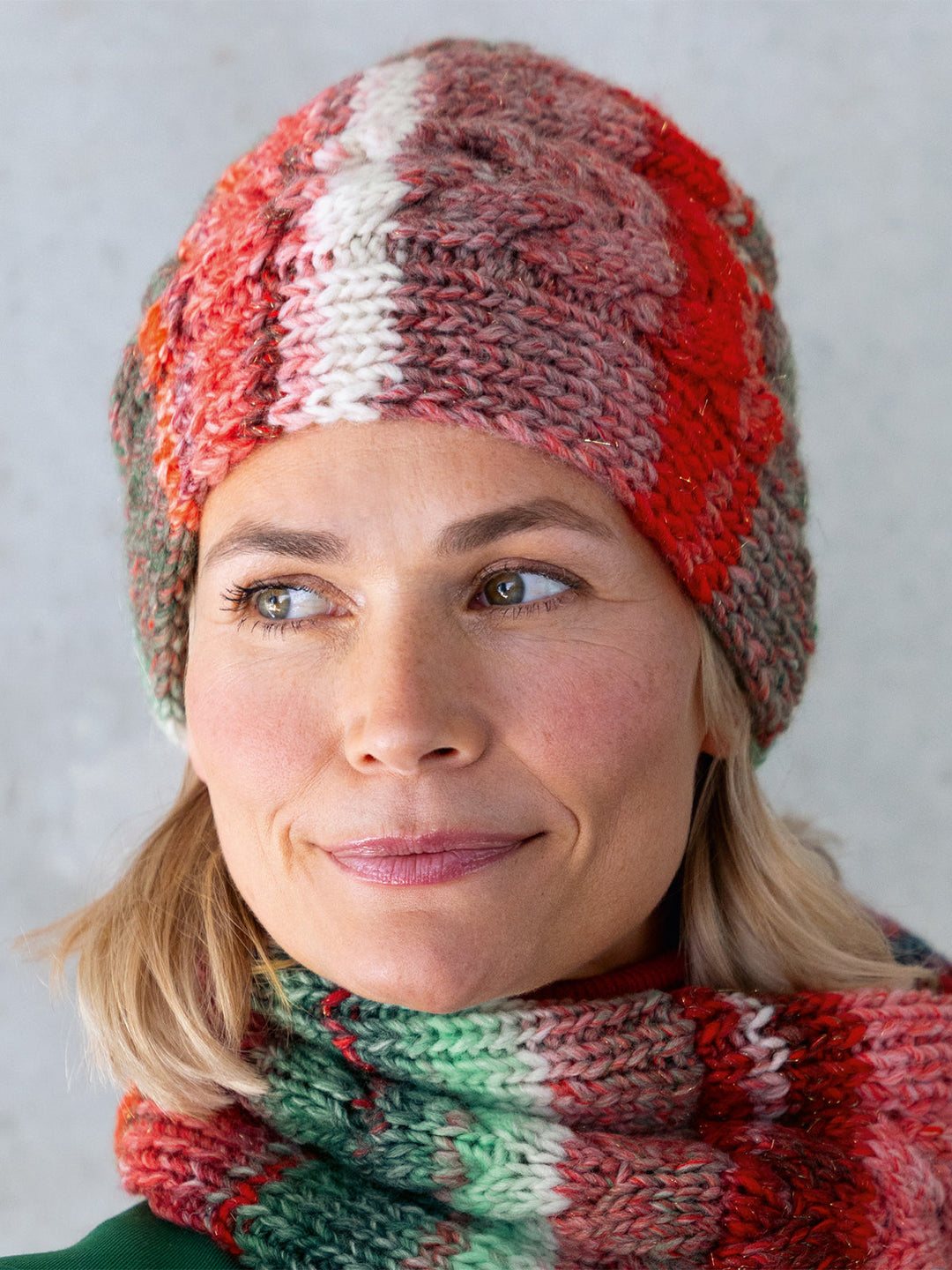 Strickpaket Christmas Edition Big Set – Mütze &amp; Loop