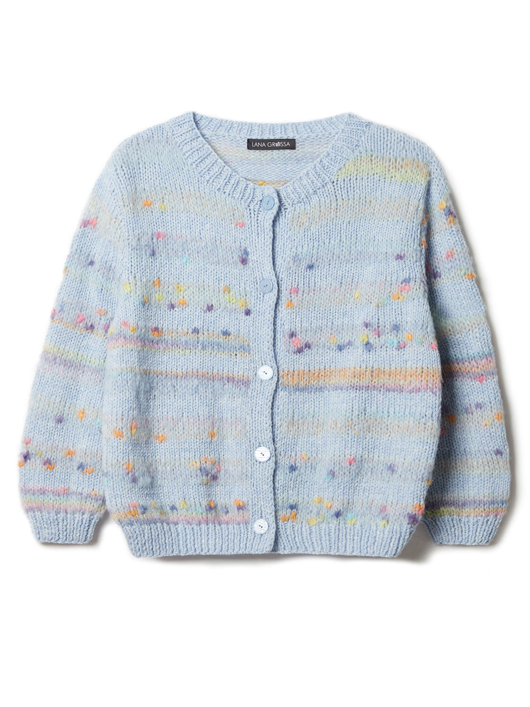 Strickpaket Cassata Cool Merino Jacke mit 3/4-Ärmeln
