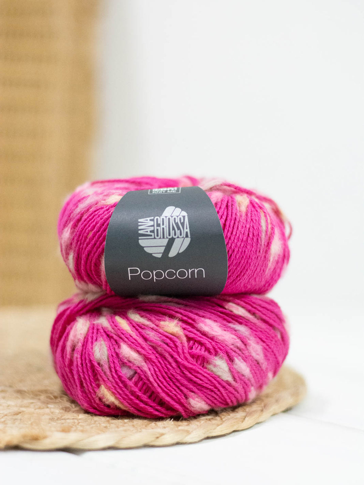 Popcorn 003 Pink/Rosa/Grège/Gelb