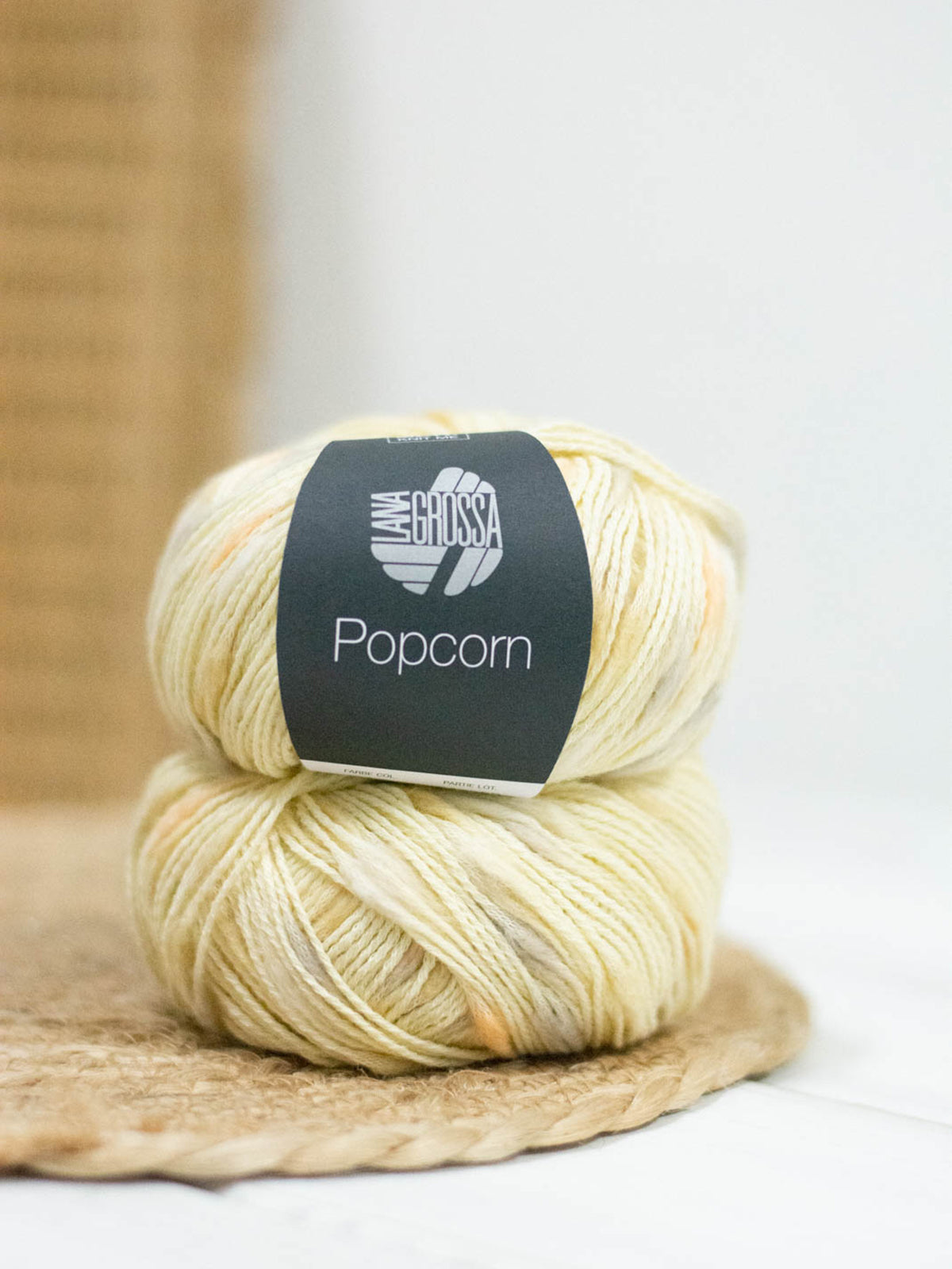 Popcorn 001 Vanille/Beige/Gelb/Orange
