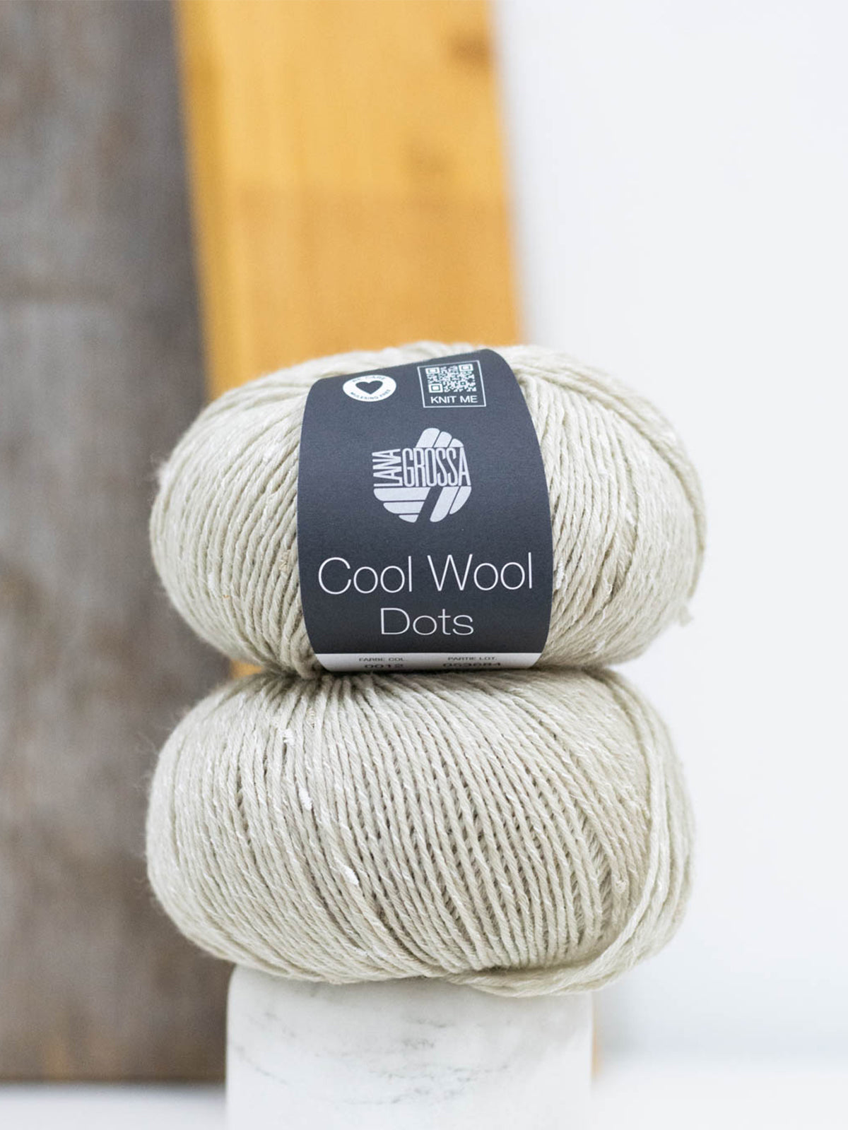 Cool Wool Dots 012 Natur