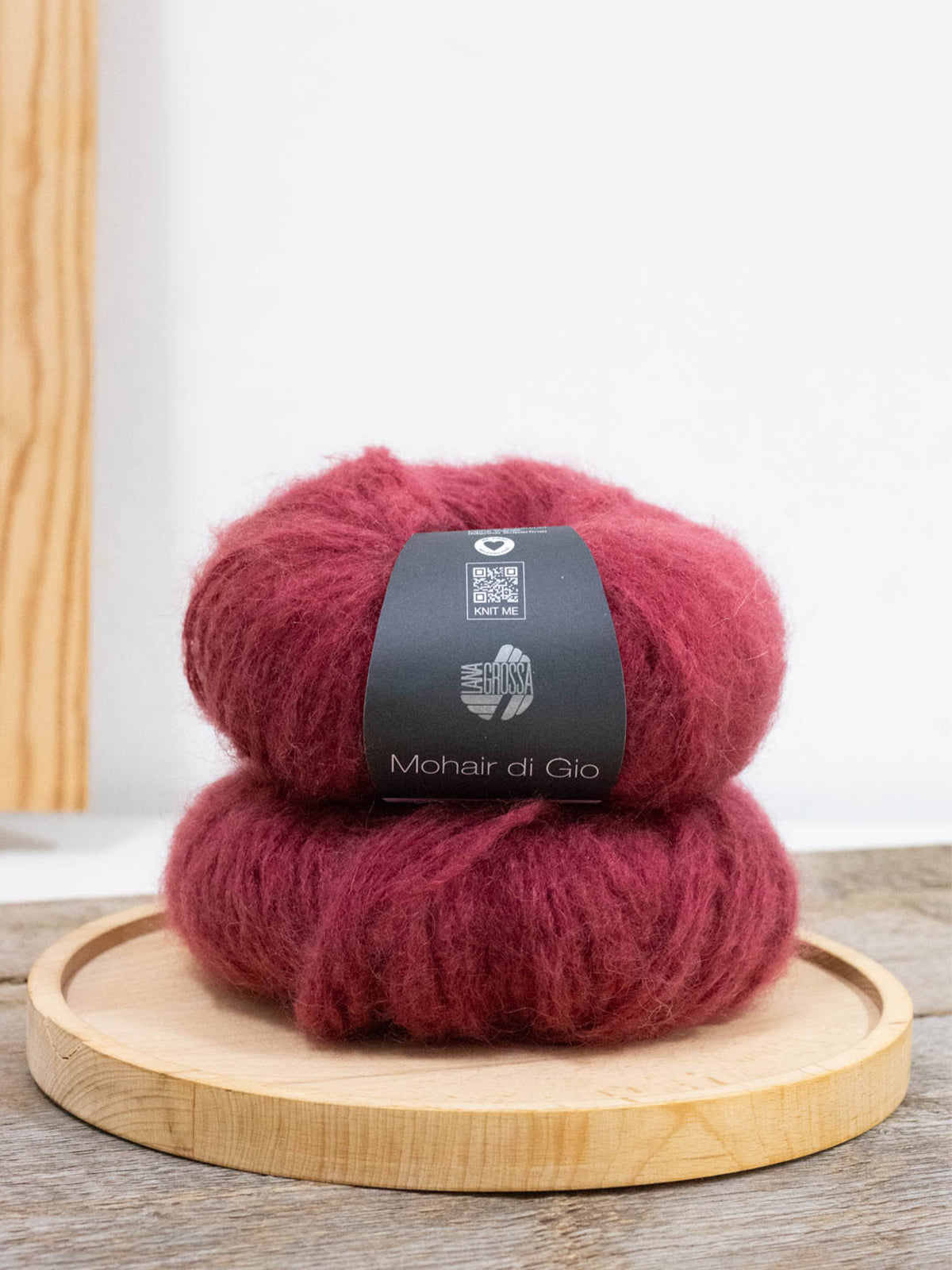 Mohair Di Gio 018 Dunkelrot