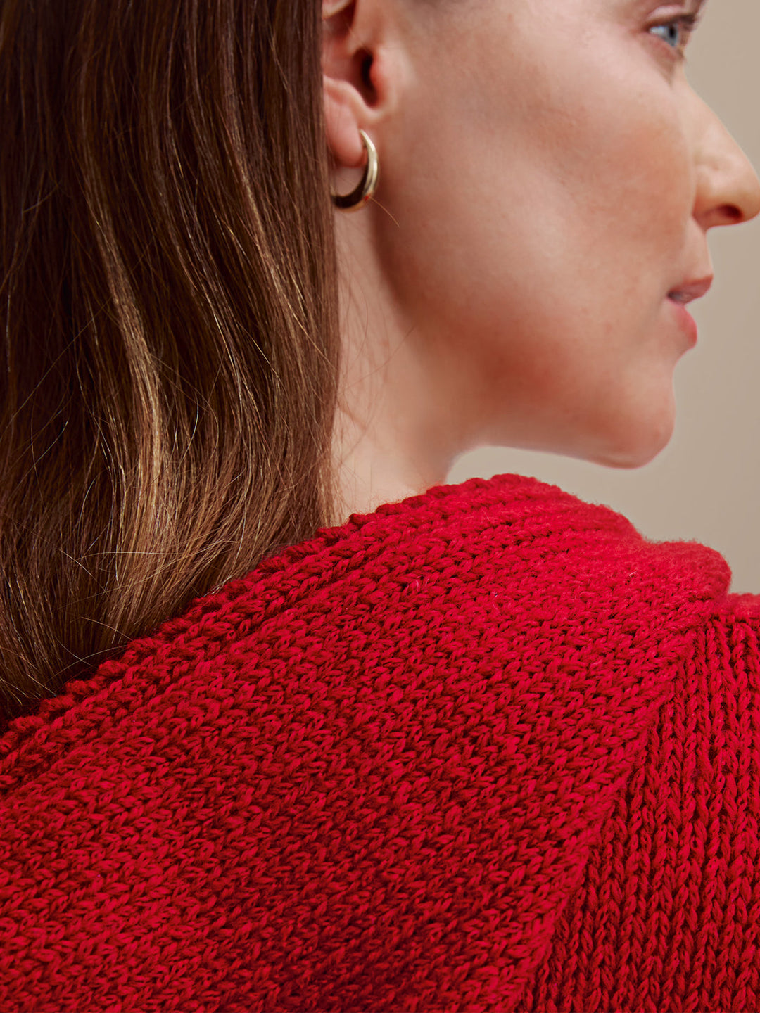 Strickpaket Cool Merino Kapuzenpullover