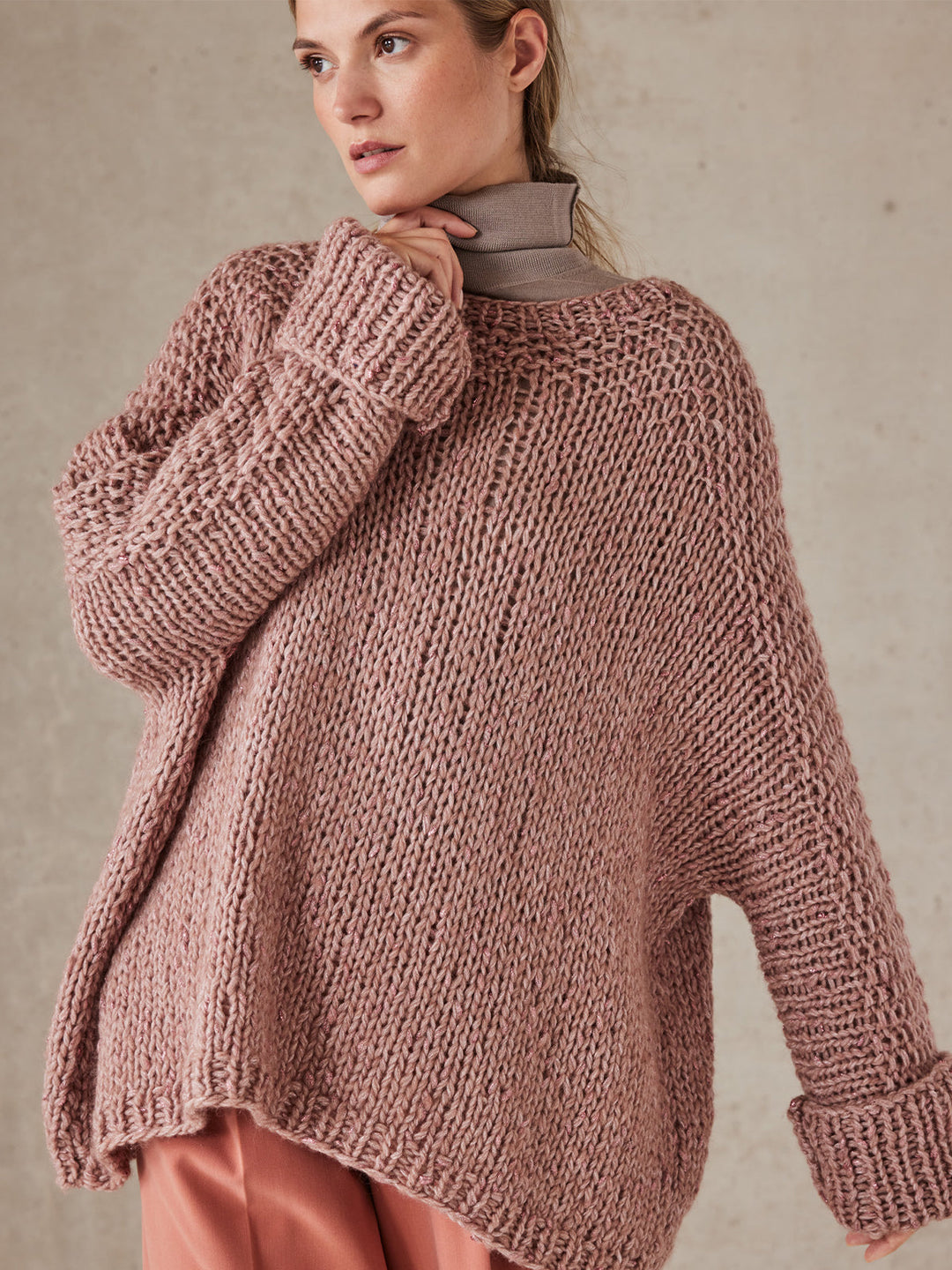 Strickpaket Lucciola oversized Pullover