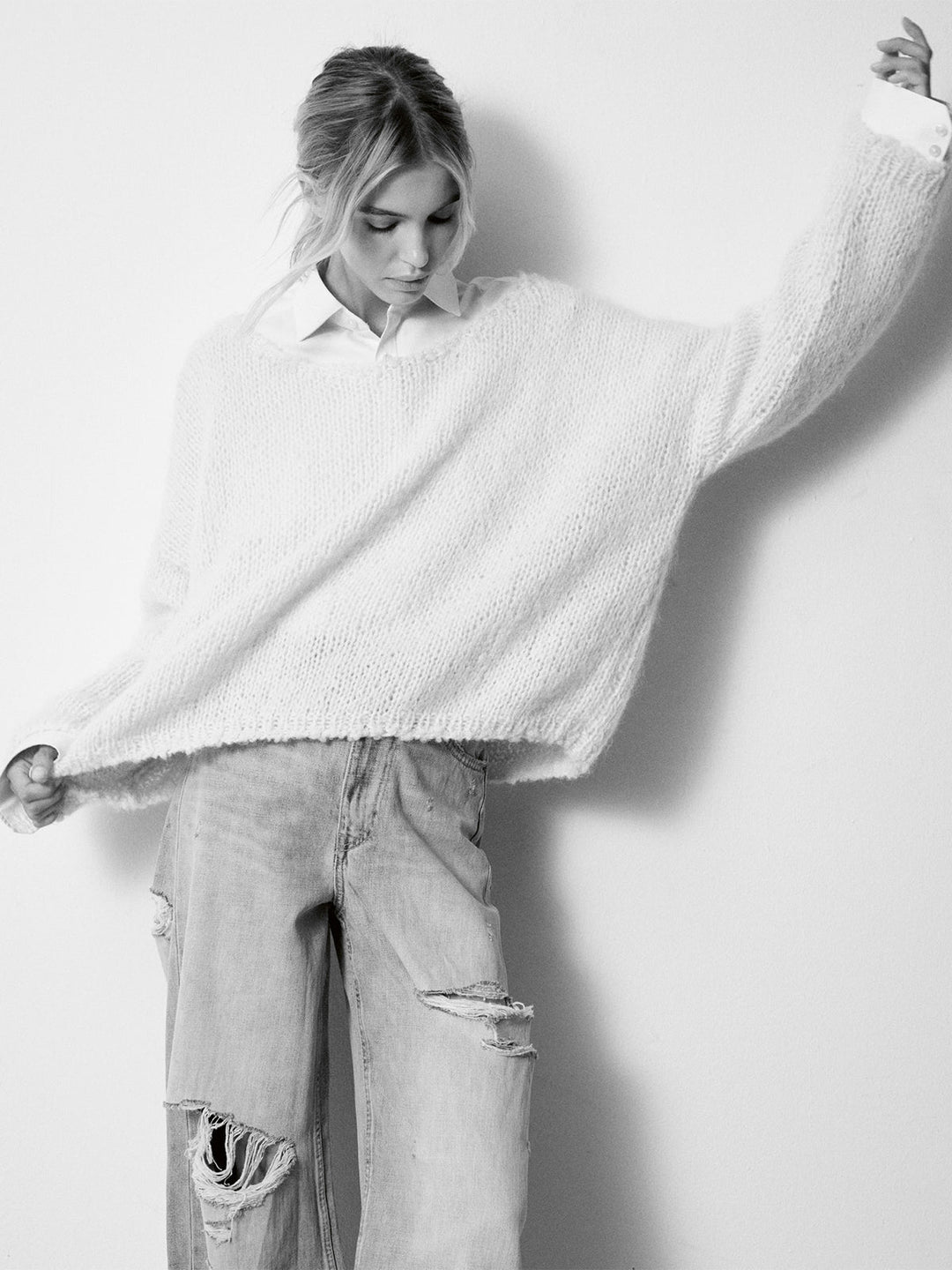 Strickpaket Mohair di Gio Orsetto Pullover