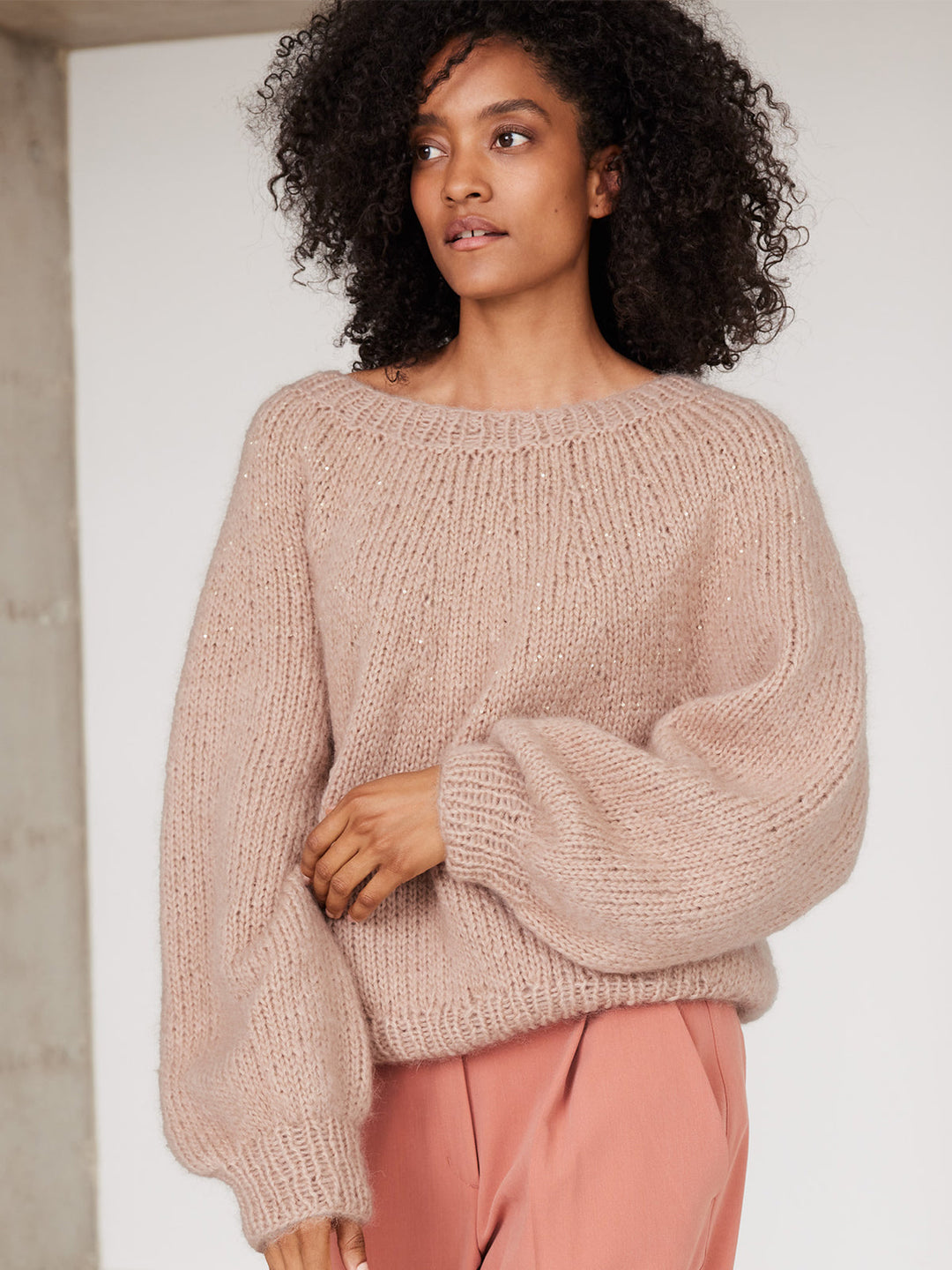 Strickpaket Mohair Di Gio Glamour Pullover