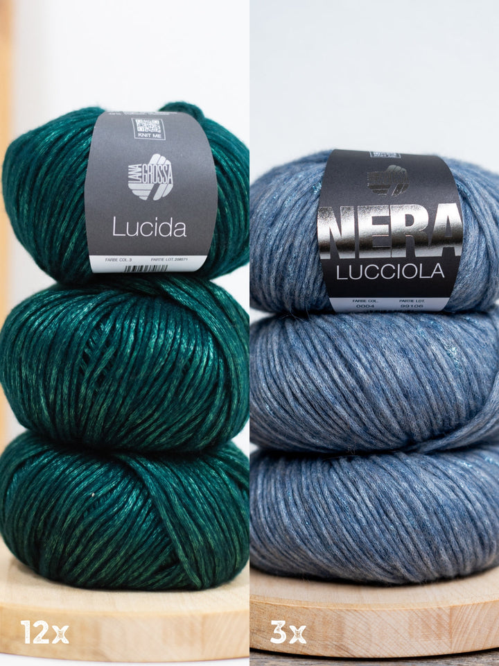 Garnpaket Lucida &amp; Lucciola