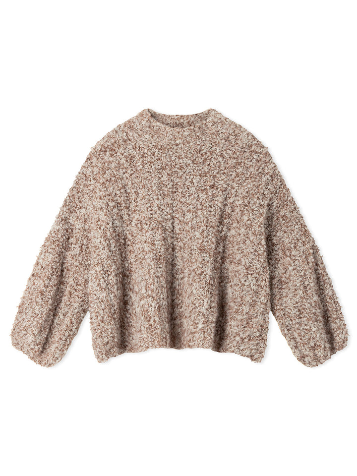 Strickpaket Orsetto Mouliné Pullover im falschen Patentmuster