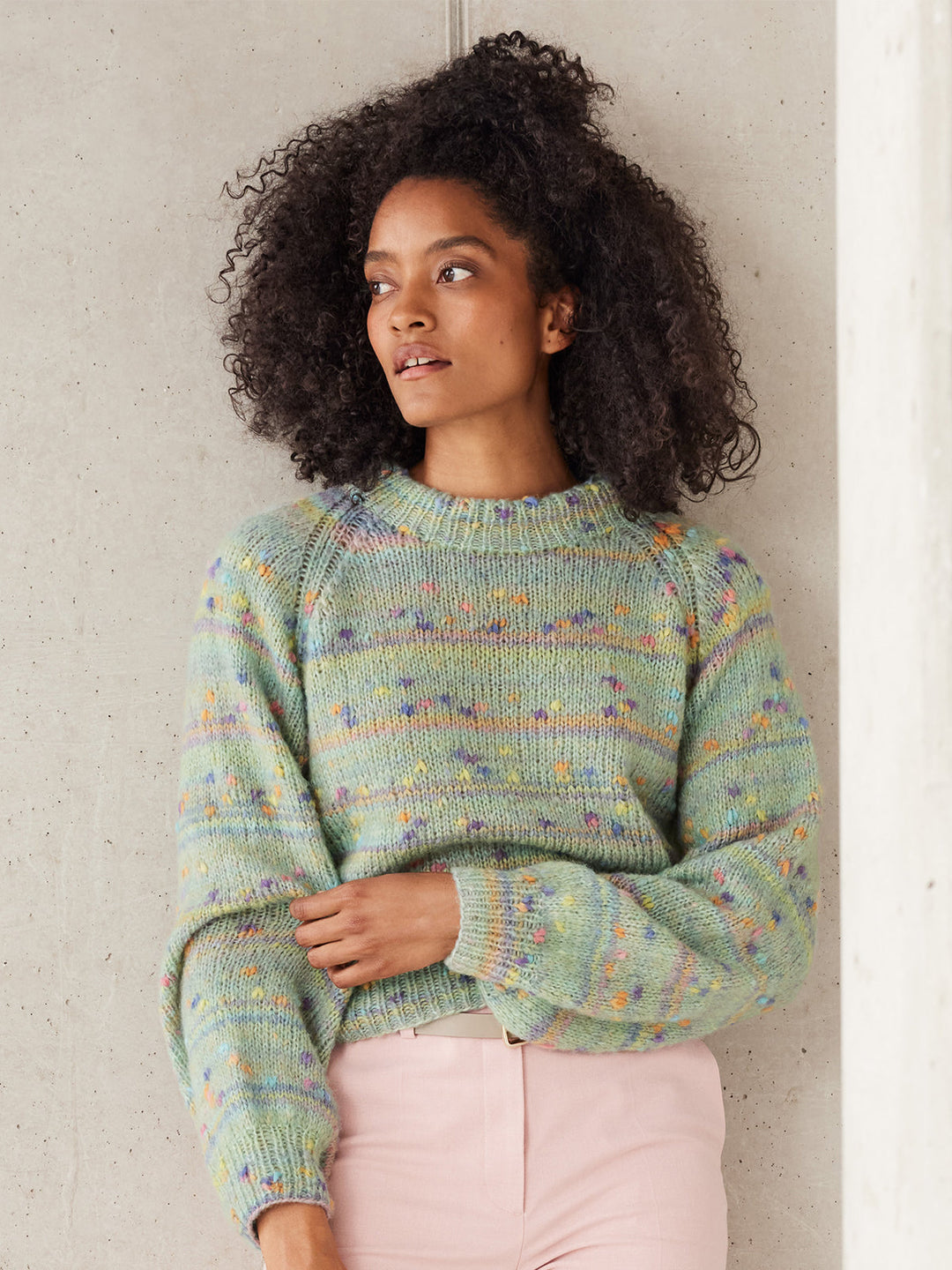 Strickpaket Cassata Raglanpullover