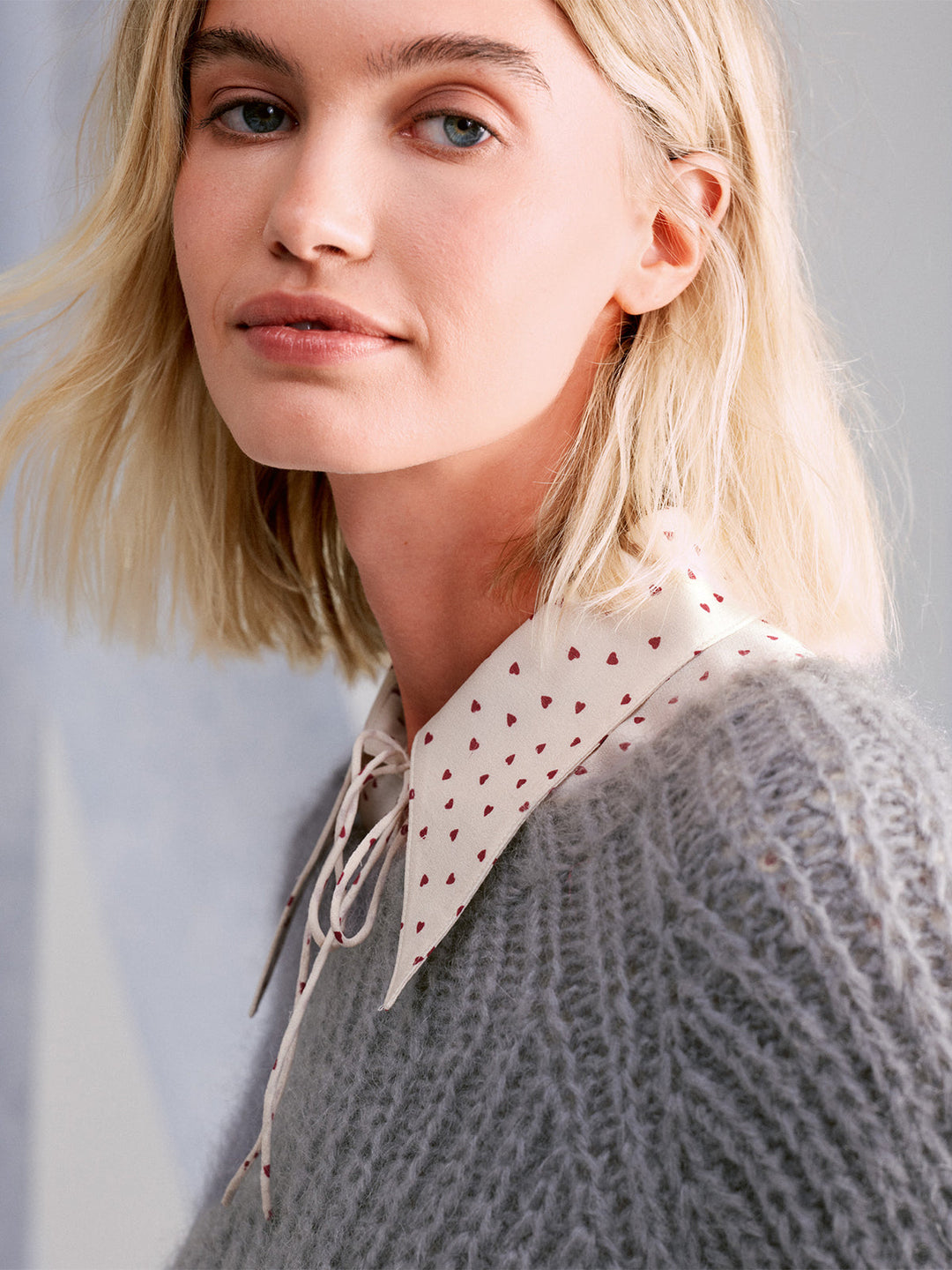 Strickpaket Mohair Di Gio Cosmo Pullover im Halbpatent