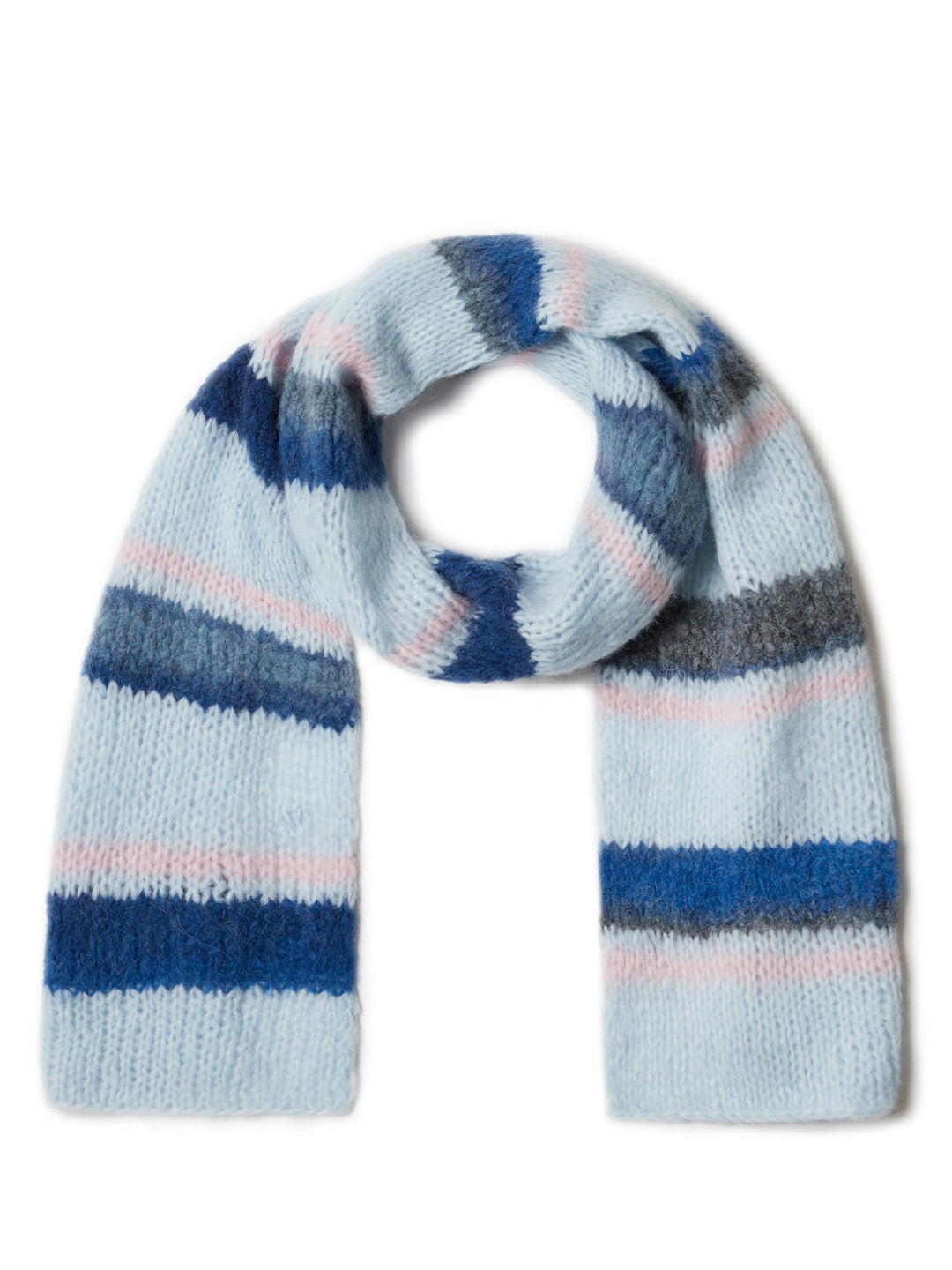 Strickpaket Gigante Alpaca Air II Streifenschal