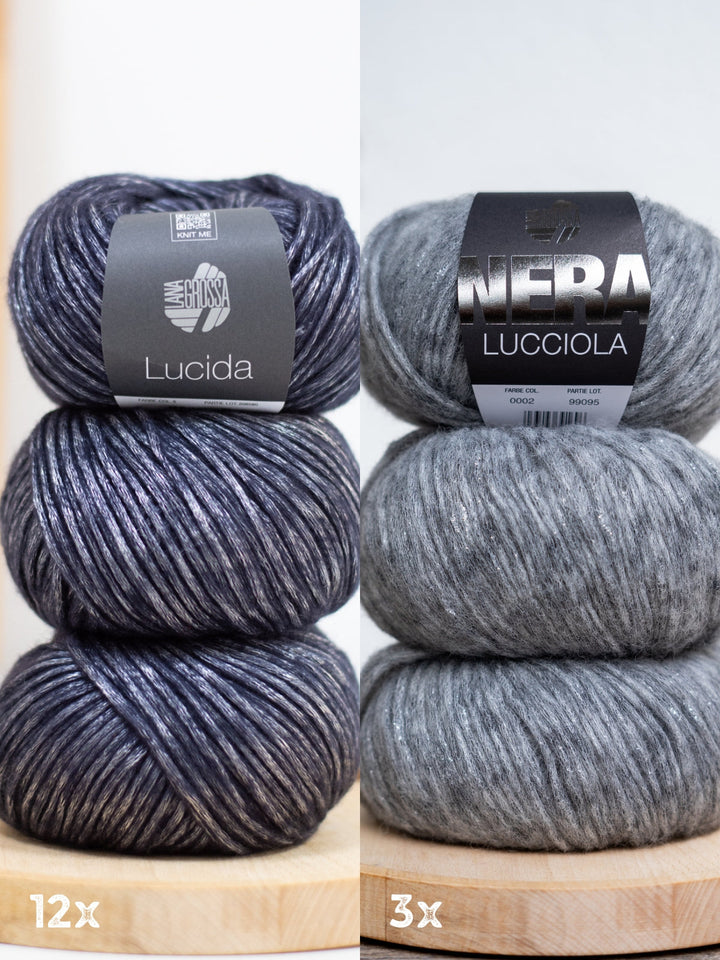 Garnpaket Lucida &amp; Lucciola