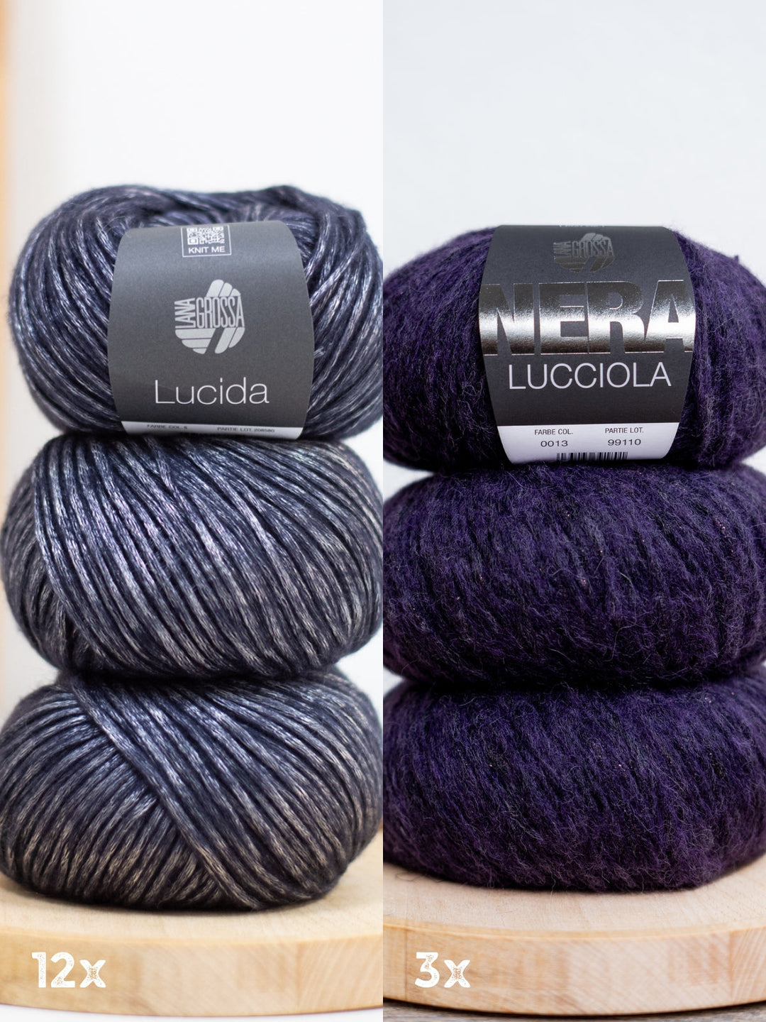 Garnpaket Lucida &amp; Lucciola