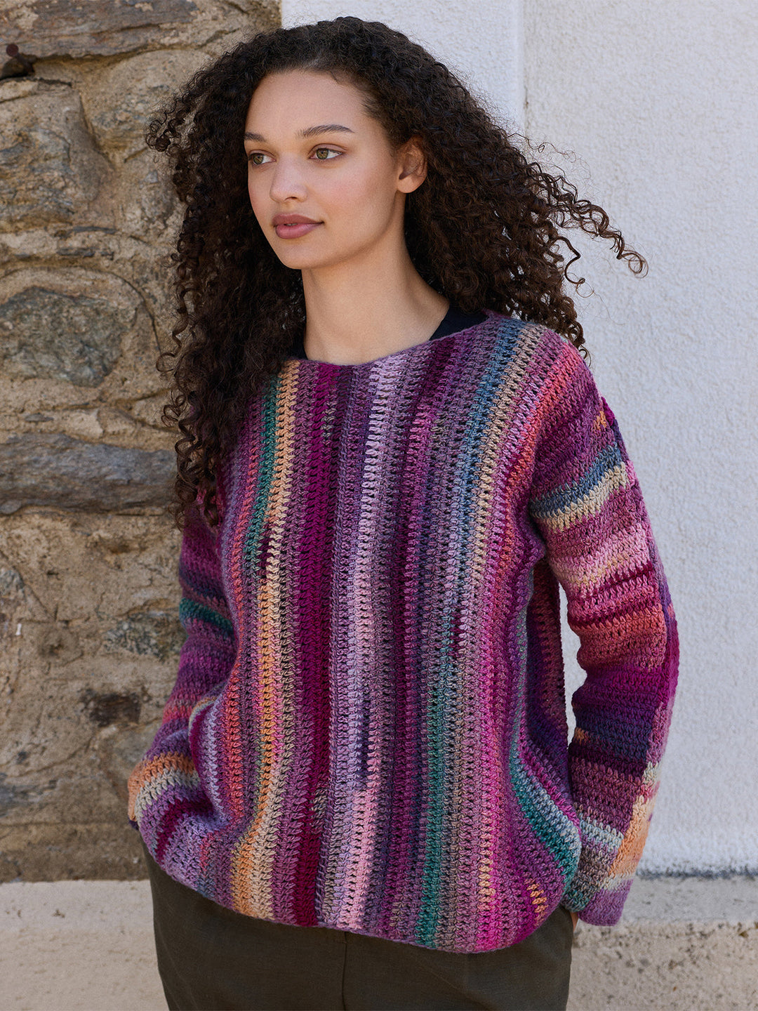 Häkelpaket Gomitolo Intenso Pullover