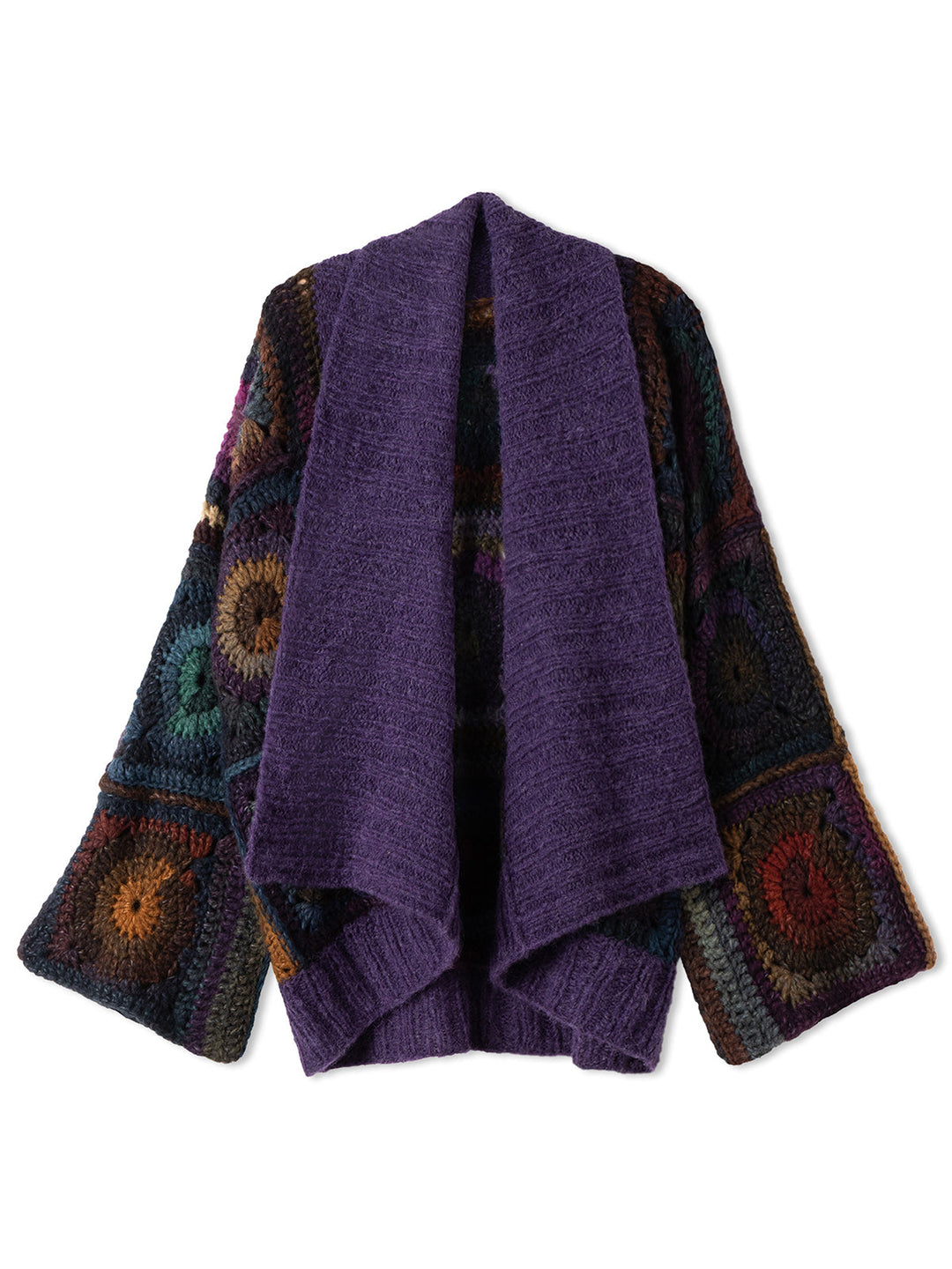 Häkelpaket Alpaca Air II Bomba Granny-Jacke