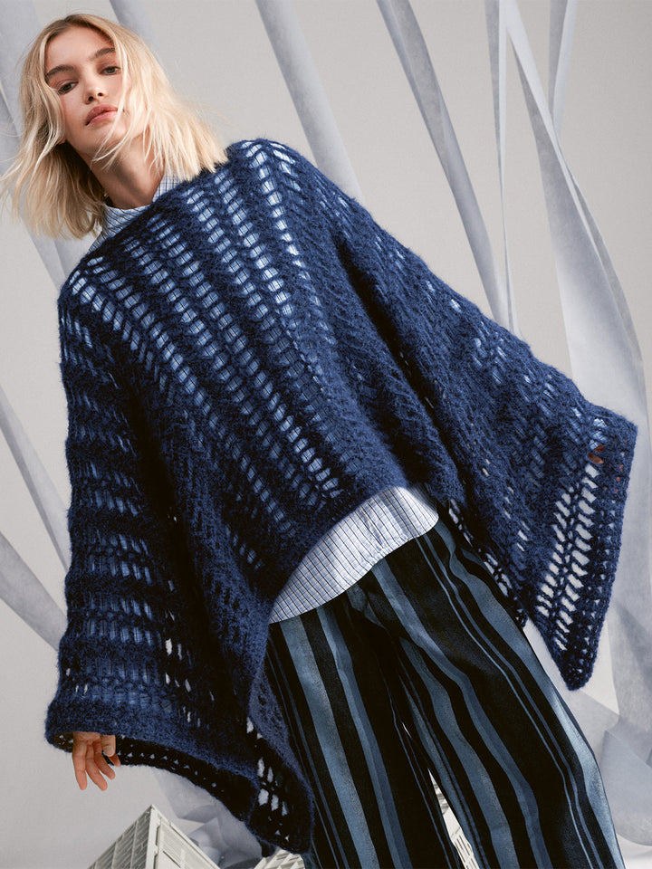 Häkelpaket Mohair di Gio Poncho