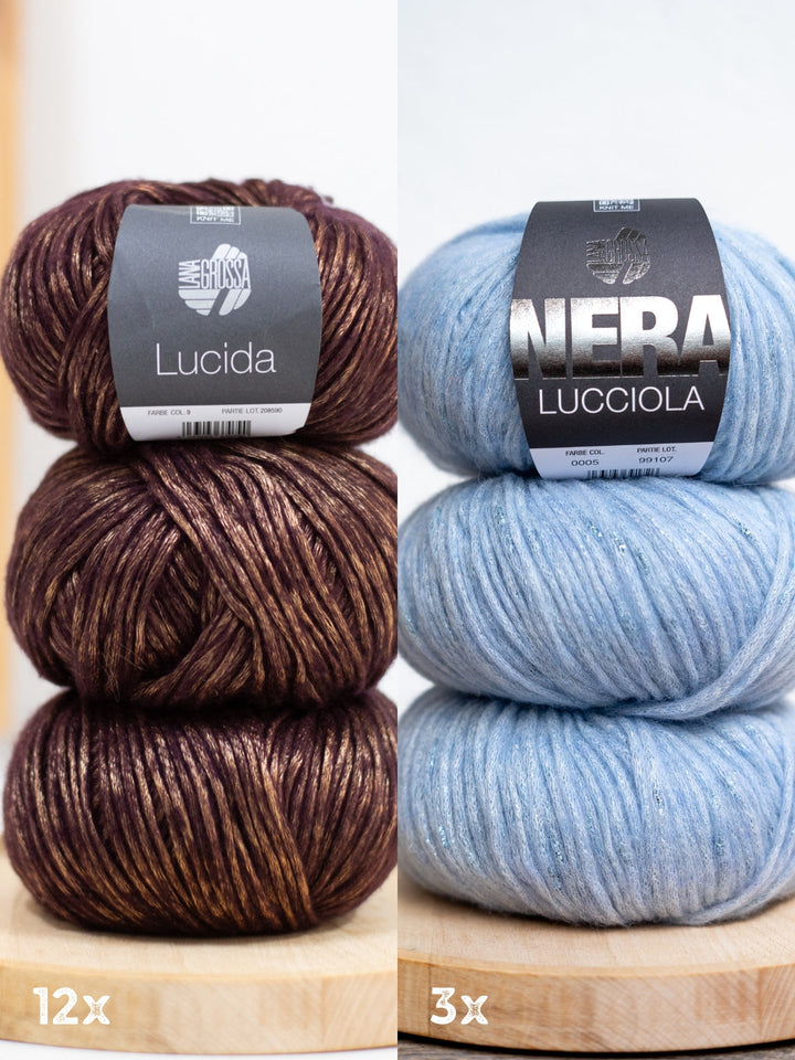 Garnpaket Lucida &amp; Lucciola