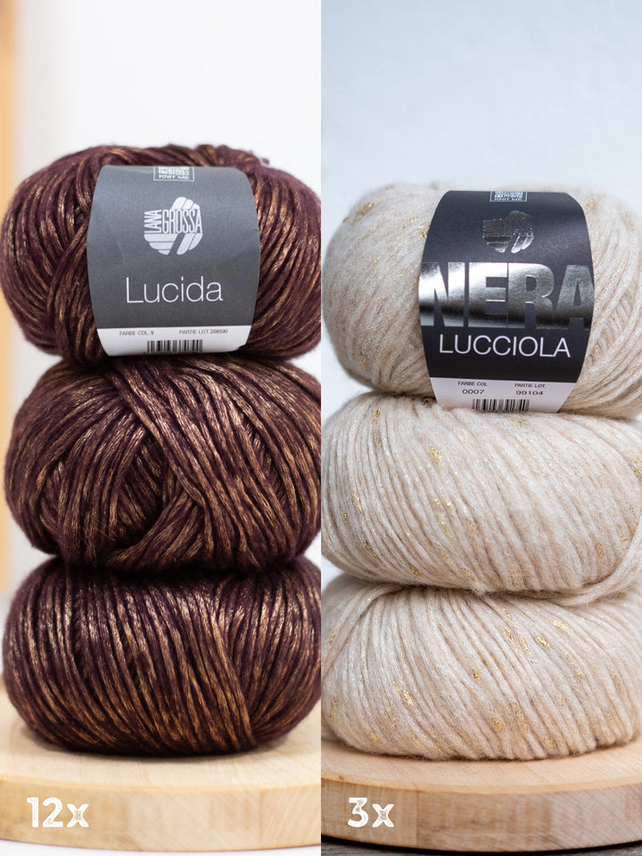 Garnpaket Lucida &amp; Lucciola