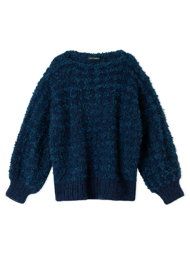 Strickpaket Orsetto Mouliné &amp; Mohair di Gio T-Pullover