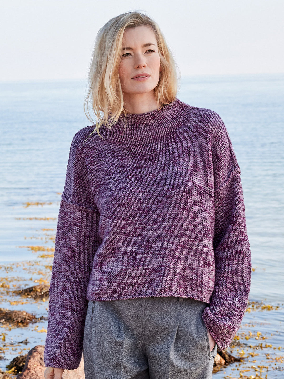 Strickpaket Vintage Chunky Oversized Pullover