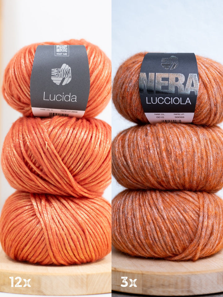 Garnpaket Lucida &amp; Lucciola