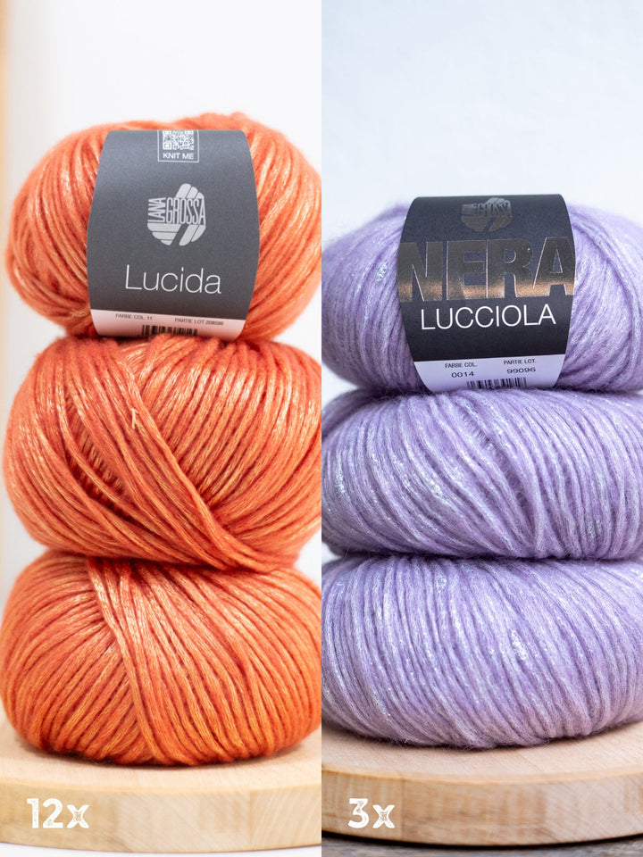 Garnpaket Lucida &amp; Lucciola