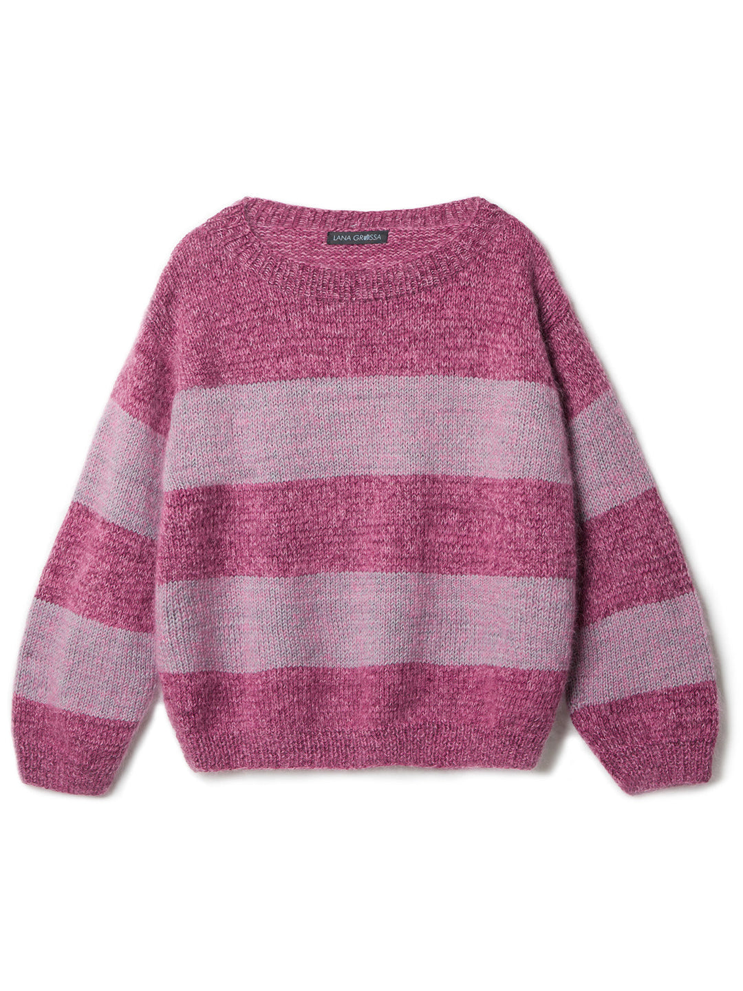 Strickpaket Cool Wool Vintage Silkhair Streifenpullover