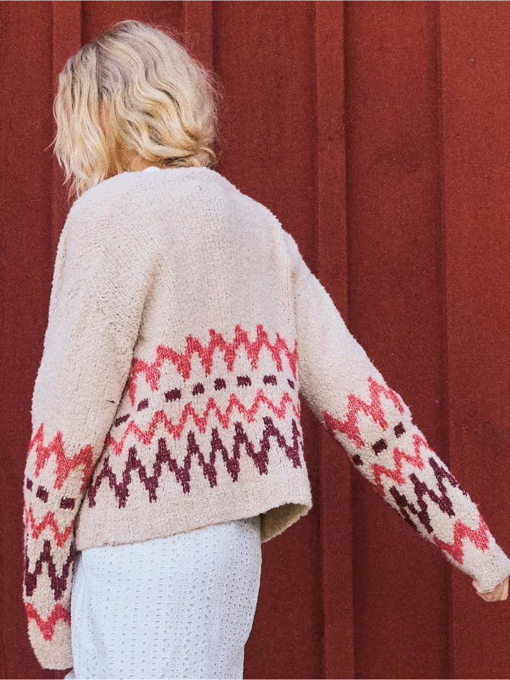 Strickpaket Orsettini &amp; Natural Alpaca Pelo Jacke