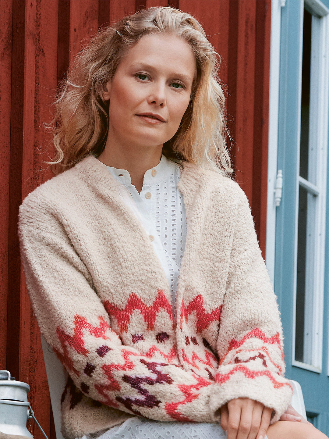 Strickpaket Orsettini &amp; Natural Alpaca Pelo Jacke