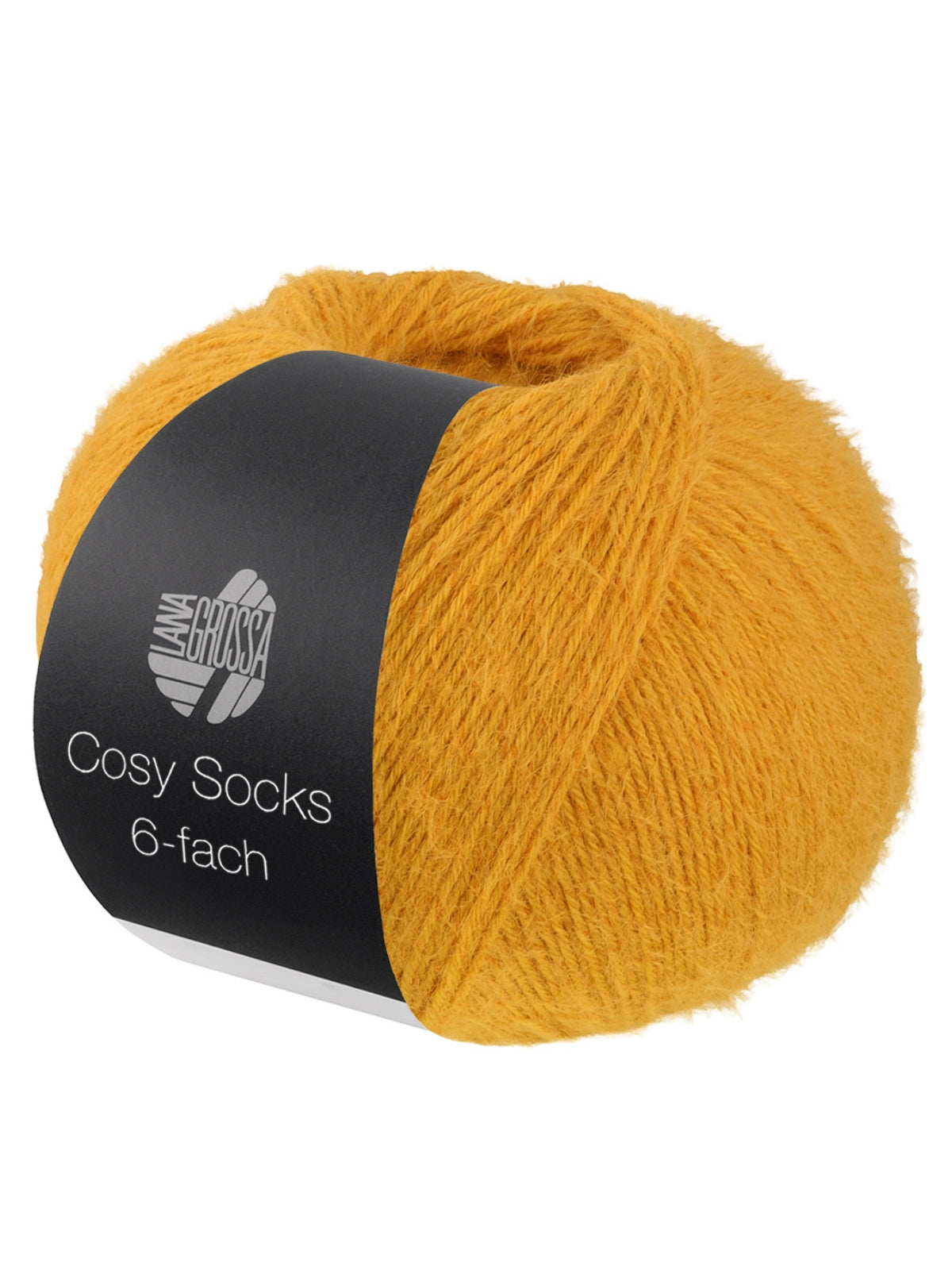 Cosy Socks 6-fach 1011 Orangegelb