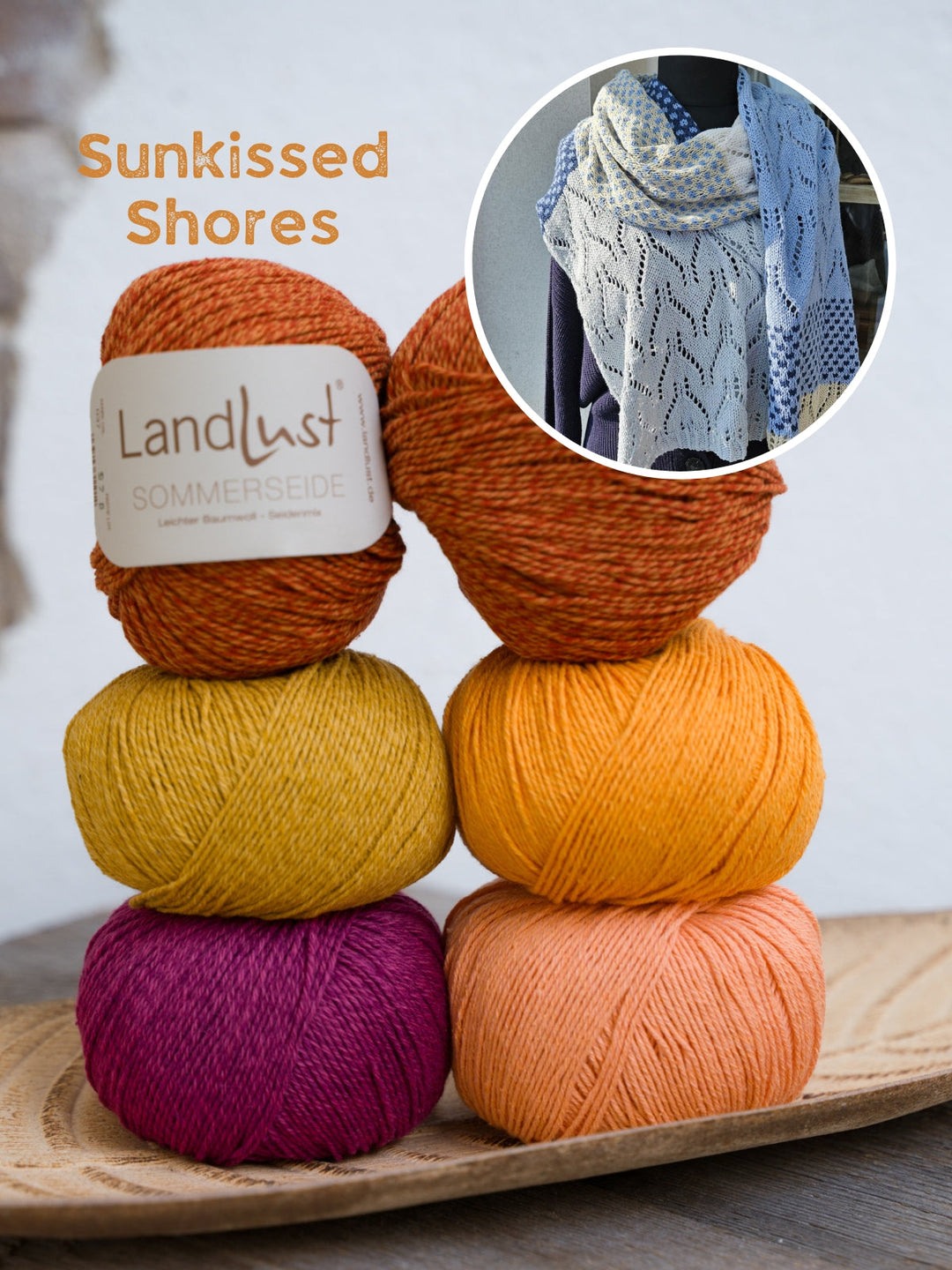 Strickpaket Lizas Tuch Spring Vibes - Sommerseide
