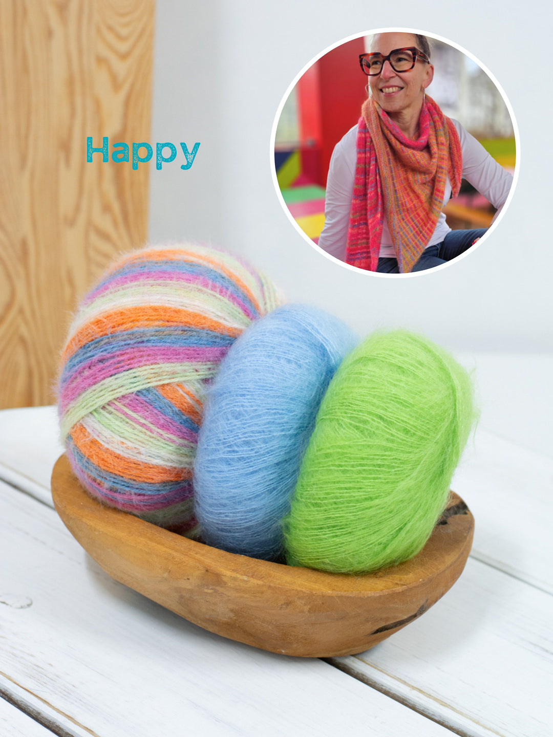 Strickpaket Tuch Malama - Joél Joél