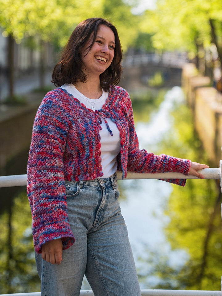 Häkelpaket Blueberry Cardigan – Studio Hook &amp; Yarn