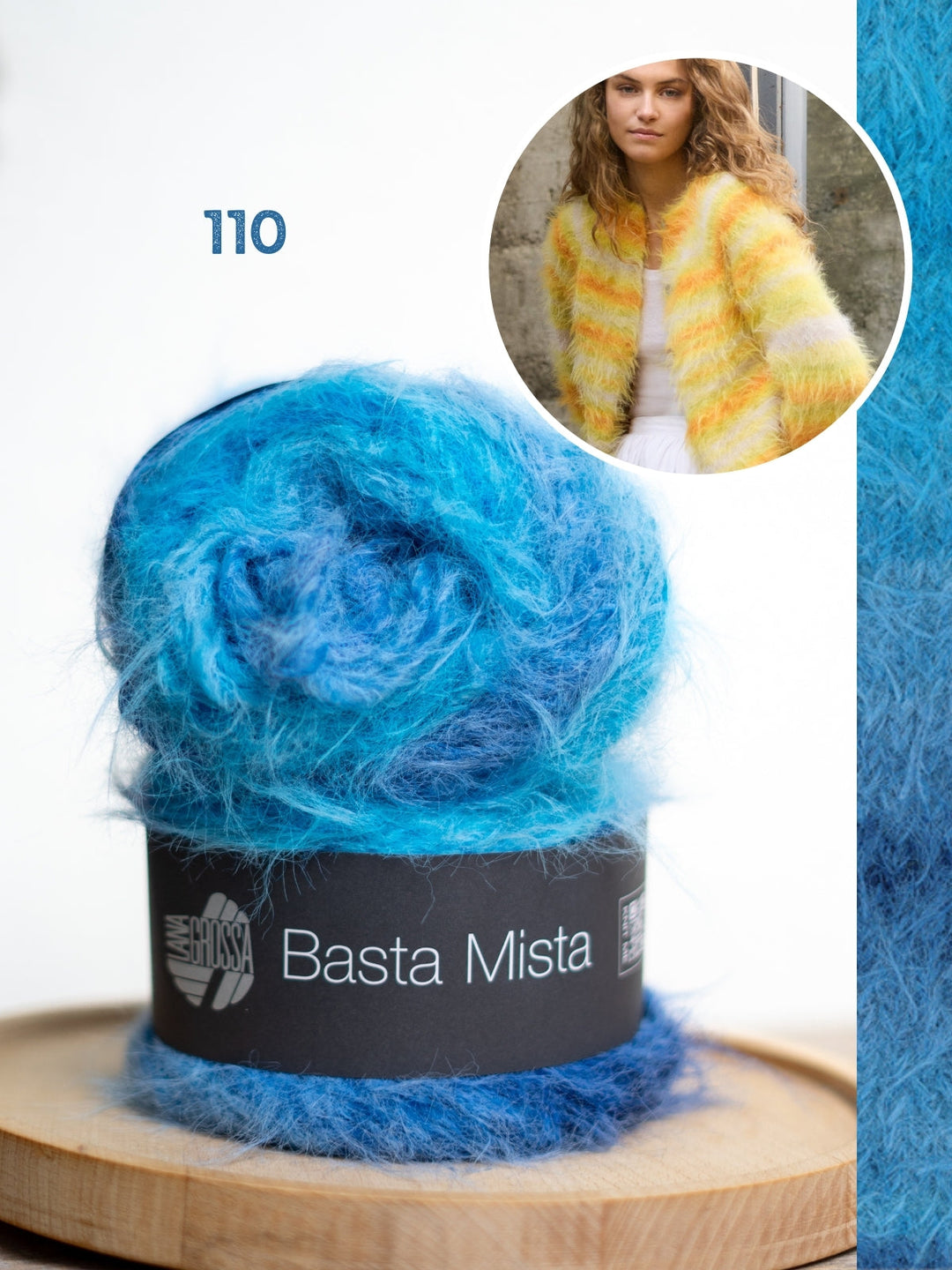 Strickpaket Basta Mista Raglanjacke