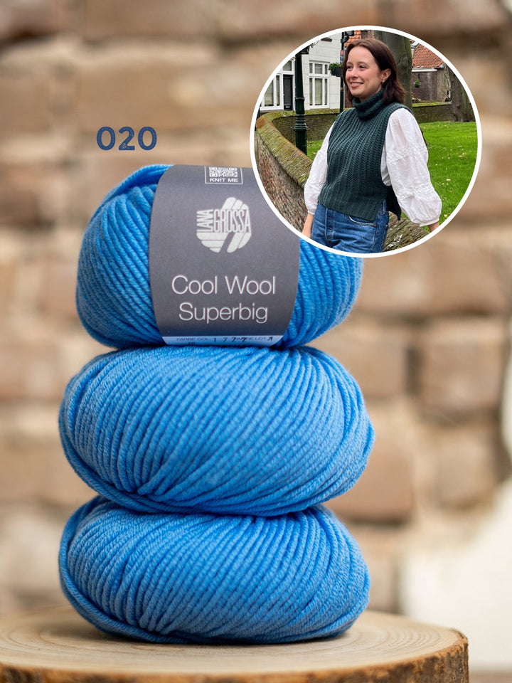 Häkelpaket Cardamom Pullunder – Studio Hook &amp; Yarn