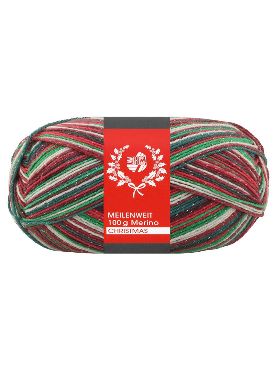 Meilenweit 100 Merino Christmas Lurex 6803
