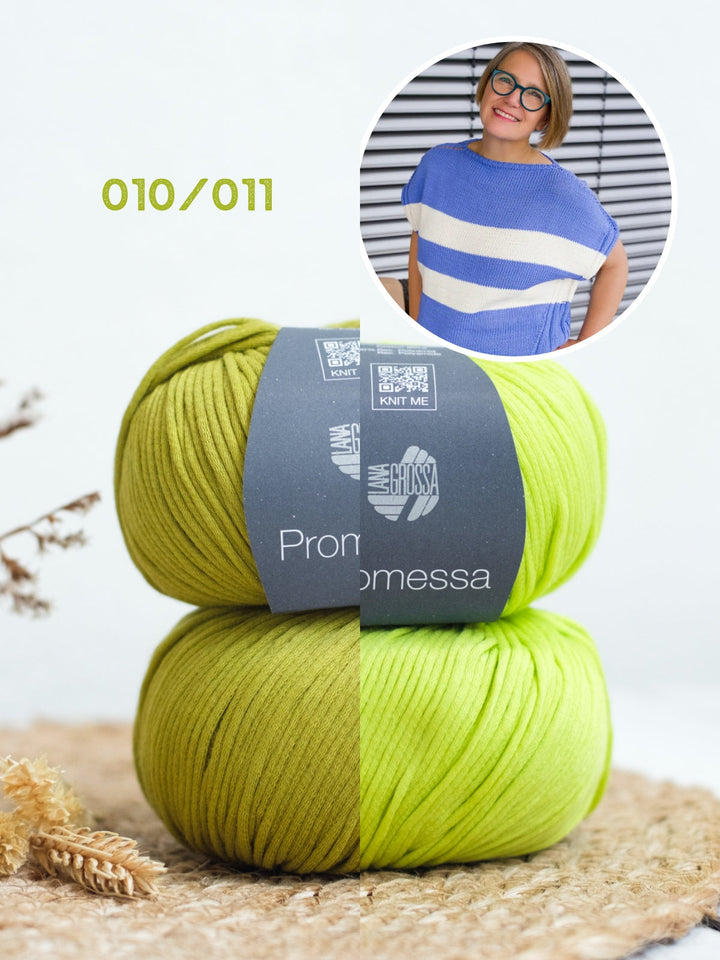 Strickpaket Mare Promessa-Streifenshirt – Tanja Steinbach