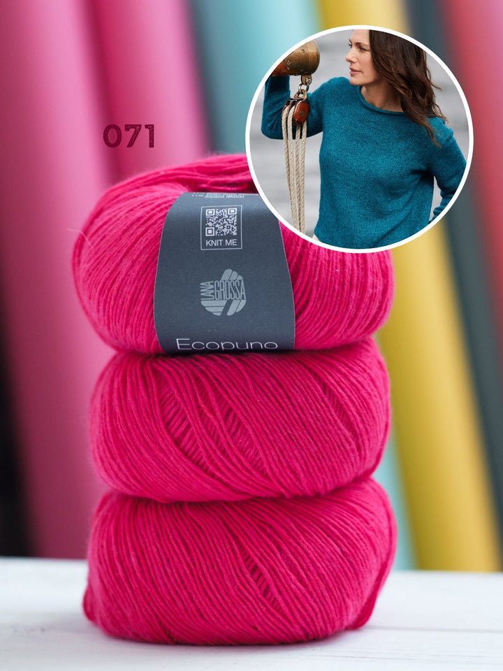 Strickpaket Ecopuno Pullover